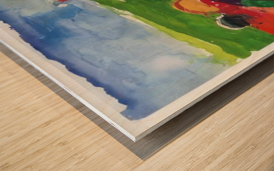 Richard Diebenkorn 29 Wood print