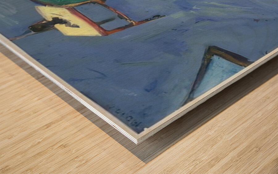 Richard Diebenkorn 33 Wood print