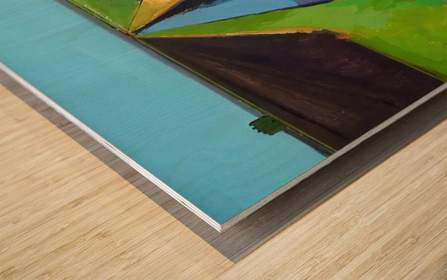 Richard Diebenkorn 36 Wood print