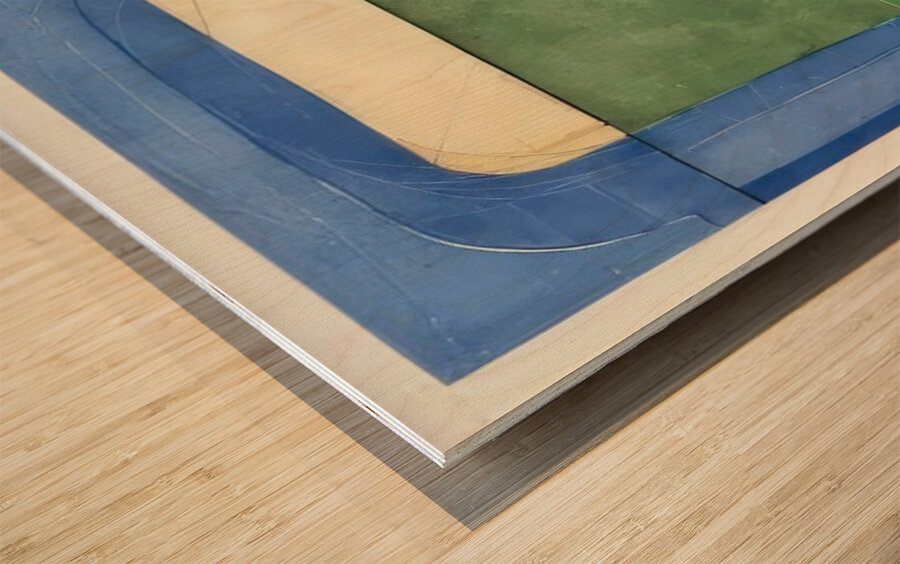 Richard Diebenkorn 40 Wood print