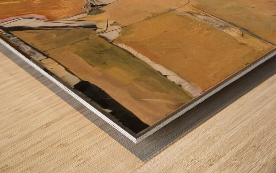 Richard Diebenkorn 43 Wood print