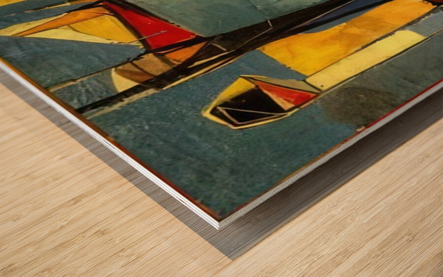 Richard Diebenkorn 44 Wood print