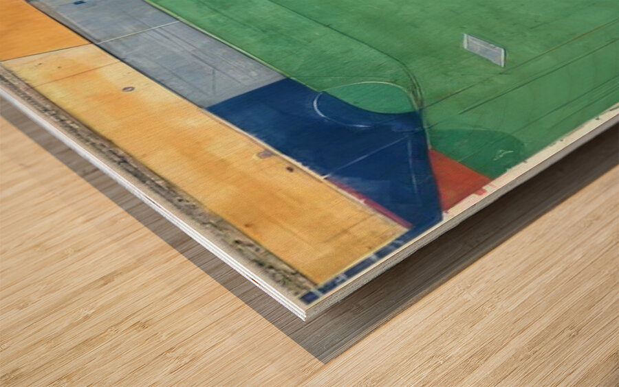 Richard Diebenkorn 7 Wood print