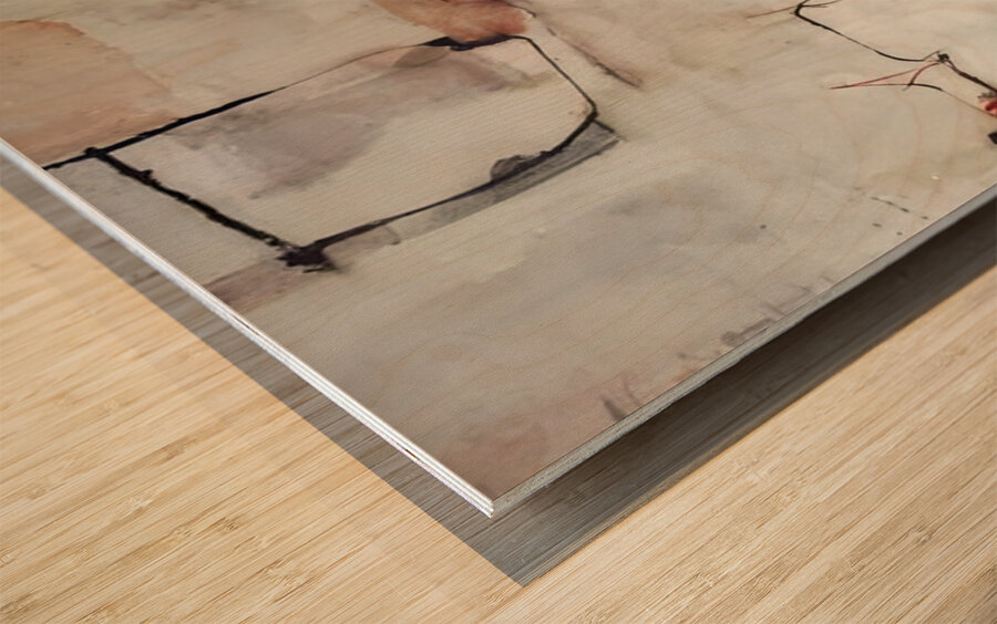 Richard Diebenkorn 15 Wood print