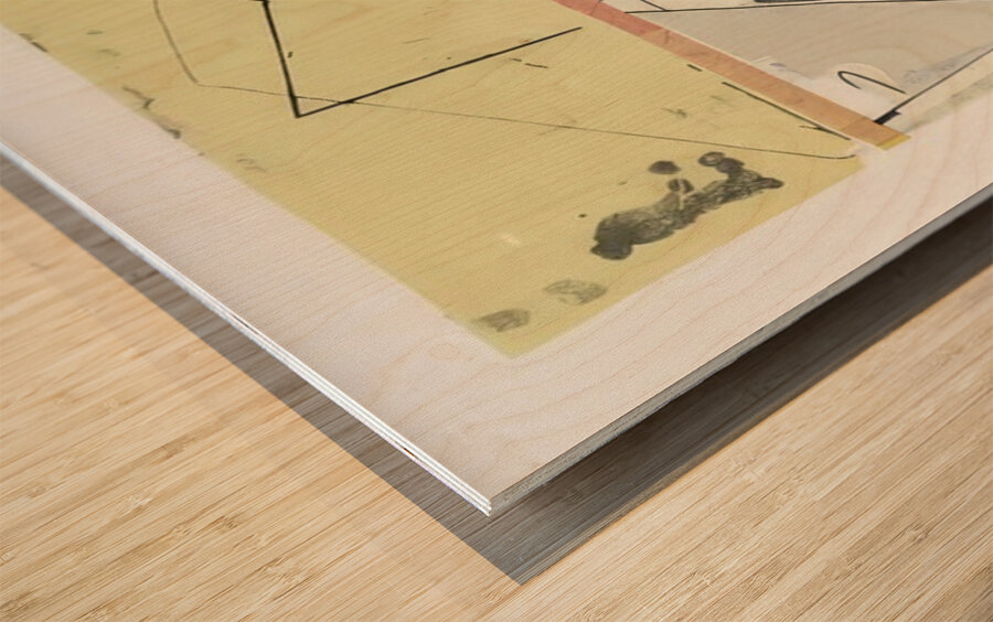 Richard Diebenkorn 25 Wood print