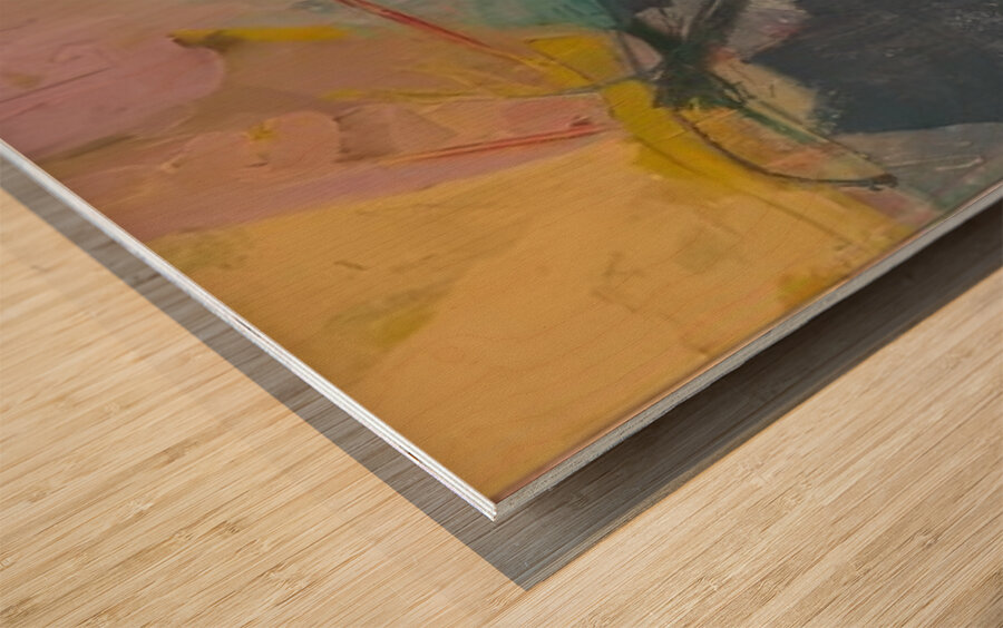 Richard Diebenkorn 26 Wood print