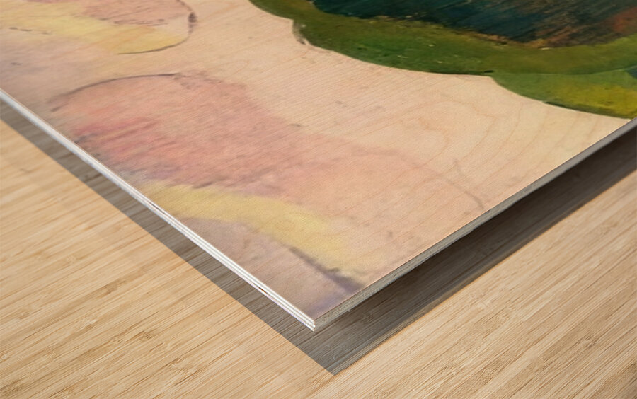 Emile Bernard 1 Wood print