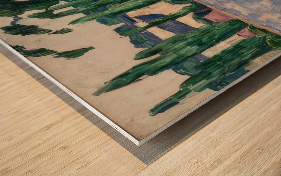 Emile Bernard 4 Wood print