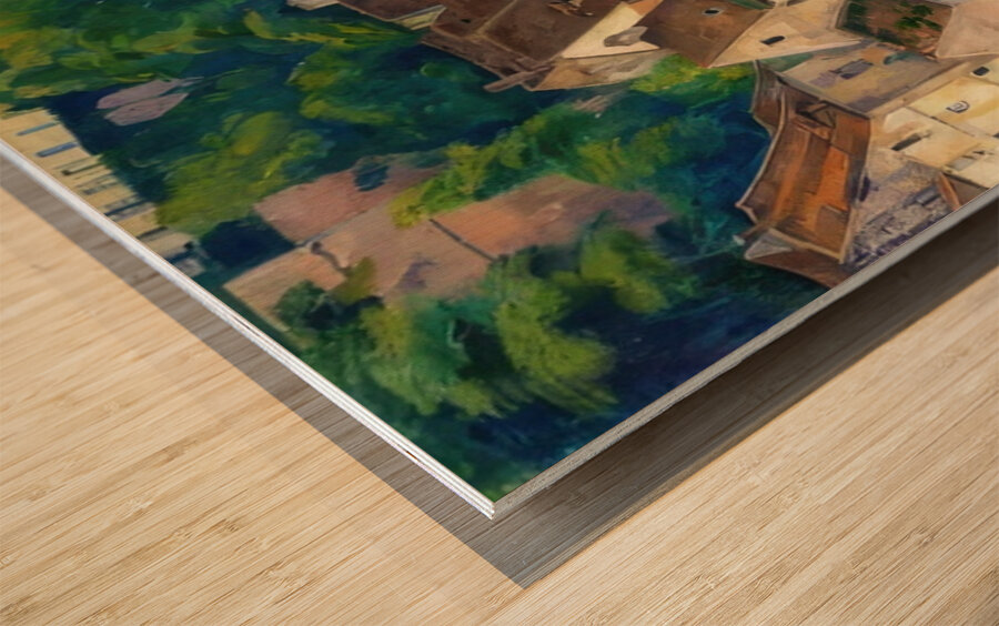 Emile Bernard 9 Wood print