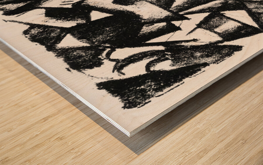 Kazimir Malevich 12 Wood print