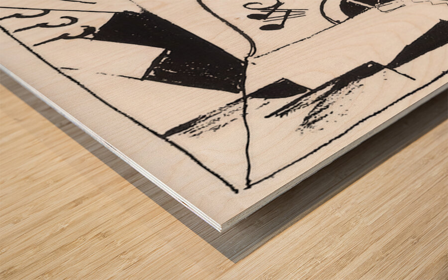 Kazimir Malevich 35 Wood print