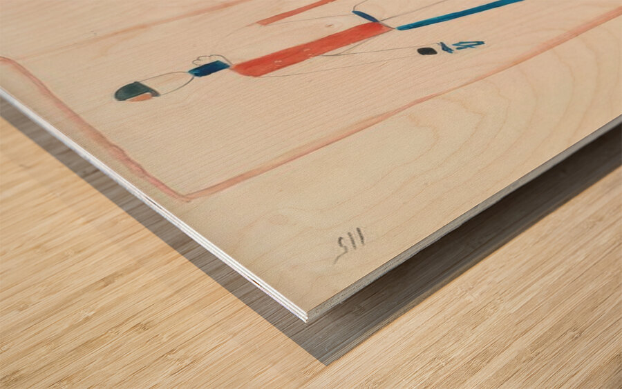 Kazimir Malevich 5 Wood print