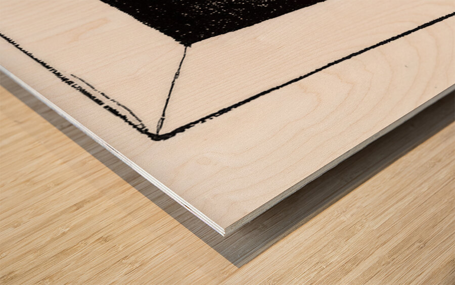 Kazimir Malevich 9 Wood print