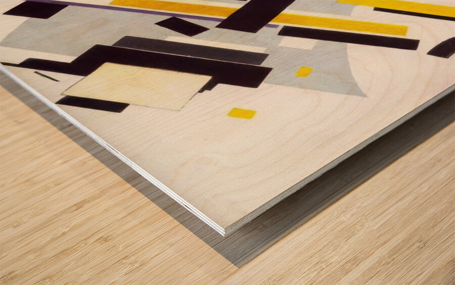 Kazimir Malevich 13 Wood print