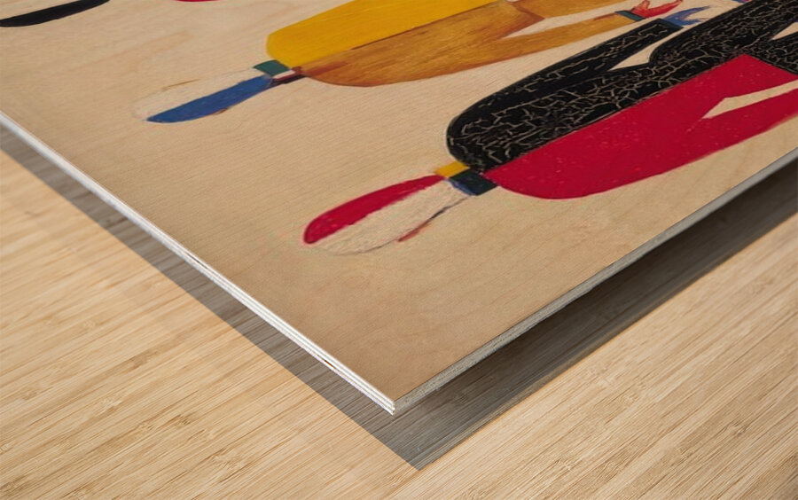 Kazimir Malevich 17 Wood print