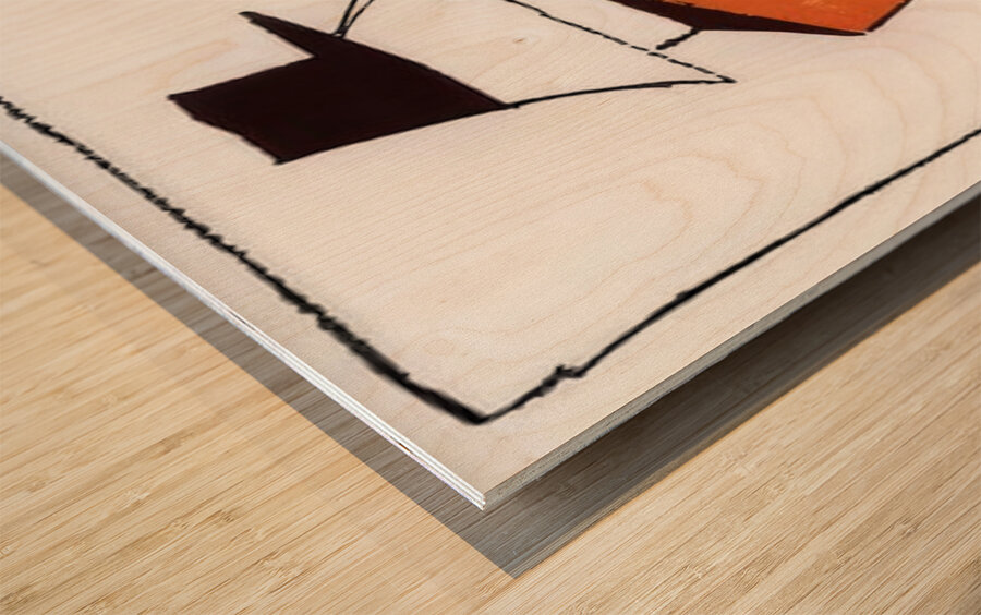 Kazimir Malevich 37 Wood print