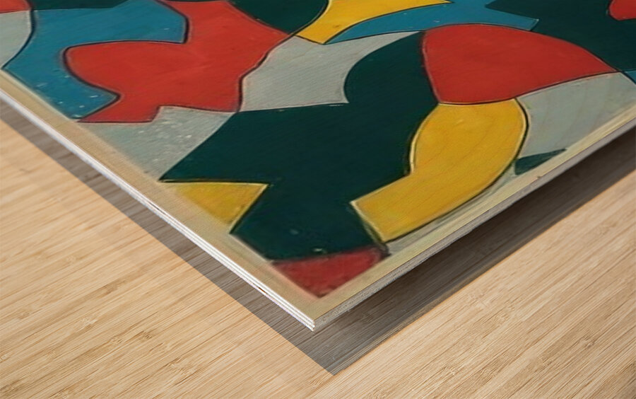 Serge Poliakoff 2 Wood print