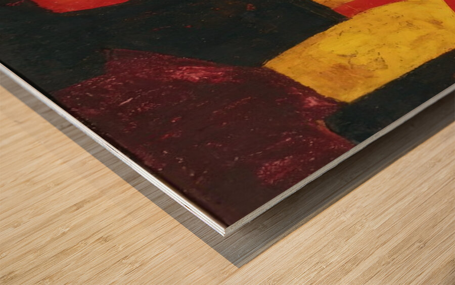 Serge Poliakoff 12 Wood print