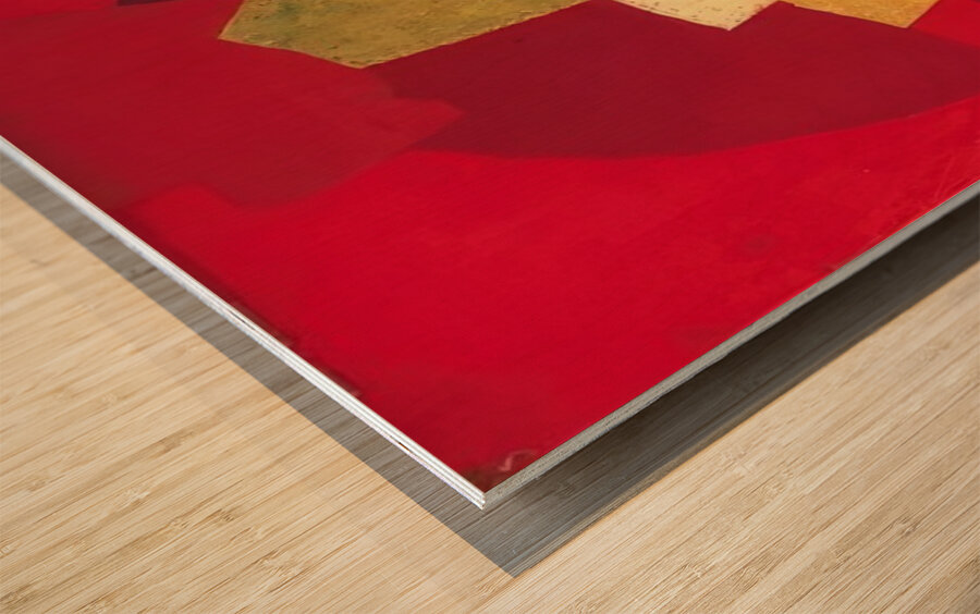 Serge Poliakoff 14 Wood print