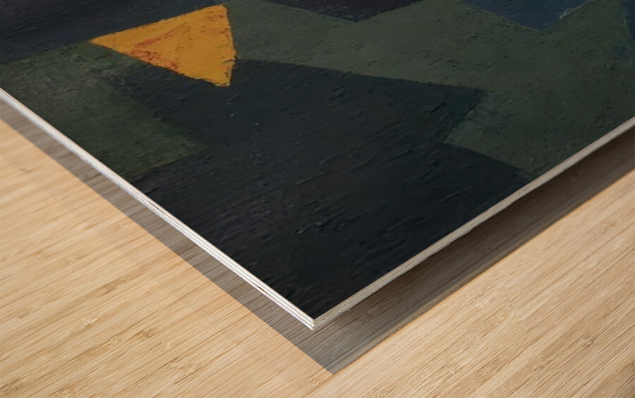 Serge Poliakoff 28 Wood print