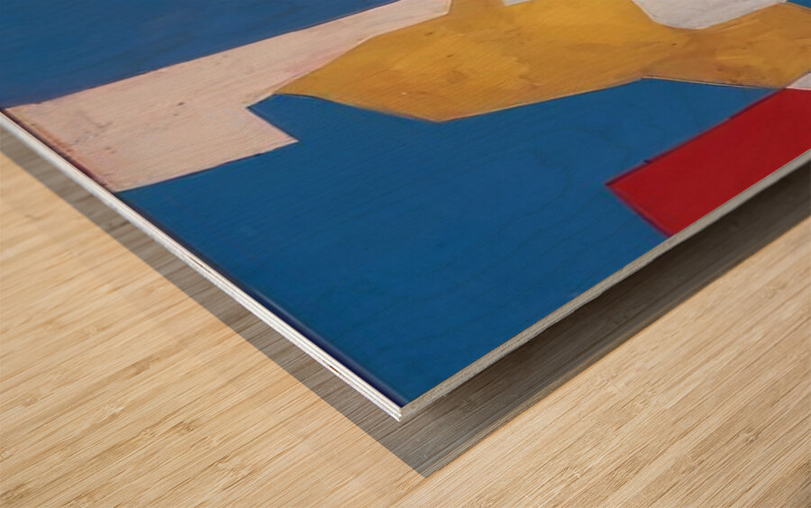 Serge Poliakoff 29 Wood print