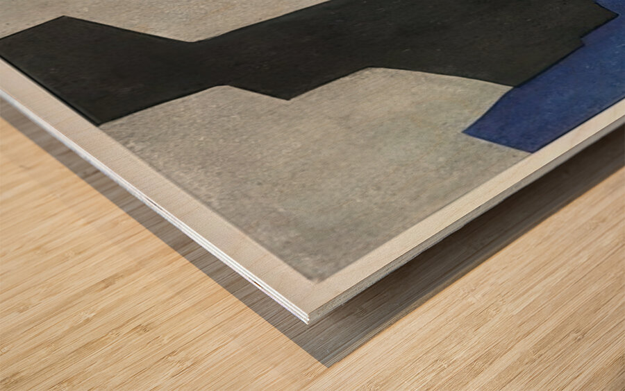 Serge Poliakoff 31 Wood print