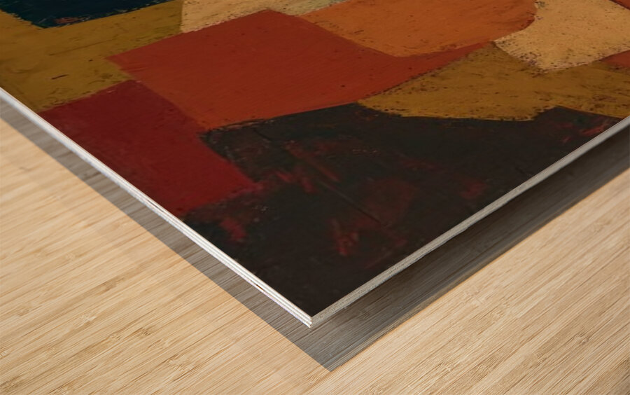 Serge Poliakoff 45 Wood print