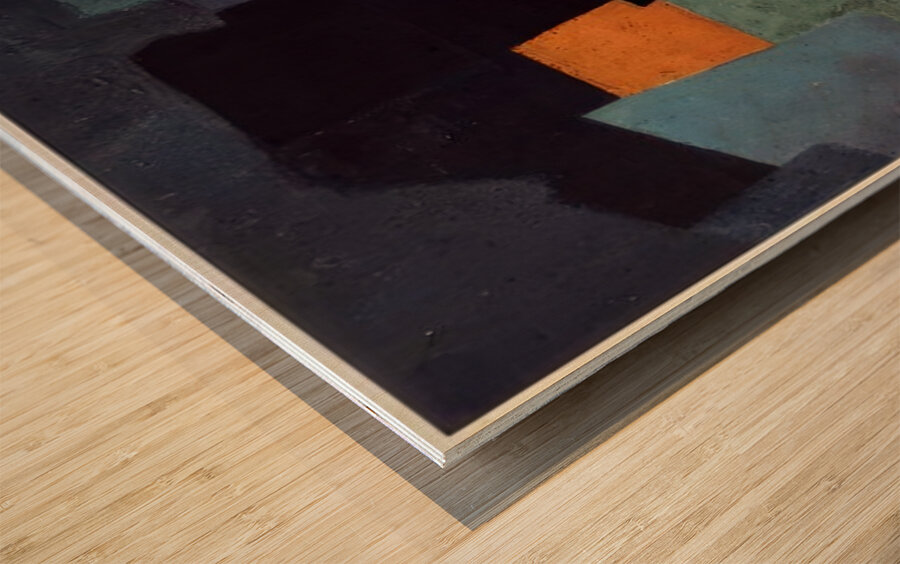 Serge Poliakoff 48 Wood print