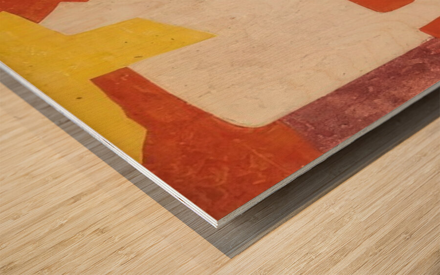 Serge Poliakoff 49 Wood print