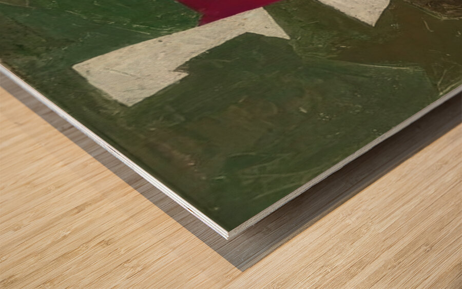 Serge Poliakoff 51 Wood print