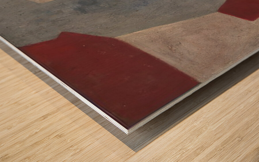 Serge Poliakoff 52 Wood print