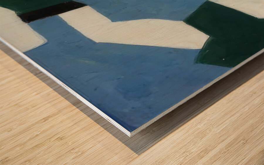 Serge Poliakoff 53 Wood print