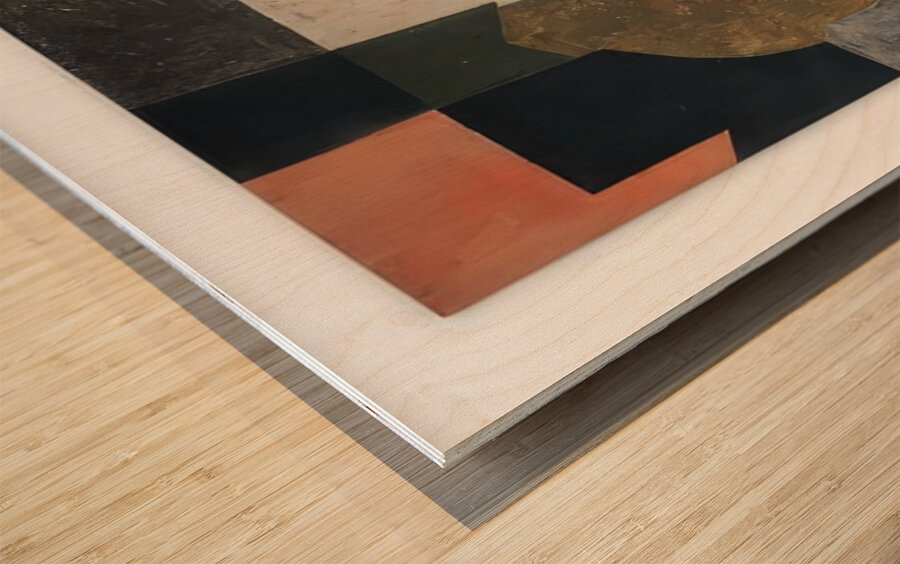 Serge Poliakoff 58 Wood print