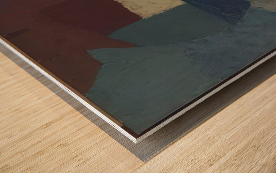 Serge Poliakoff 63 Wood print