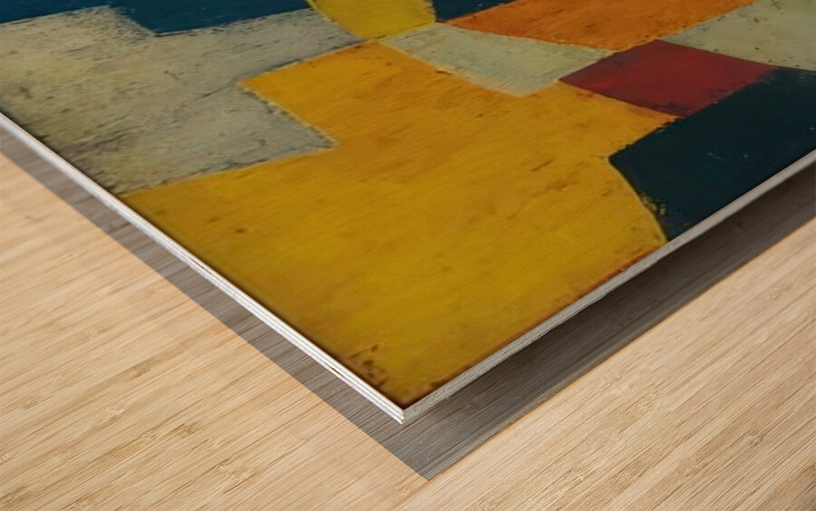 Serge Poliakoff 13 Wood print