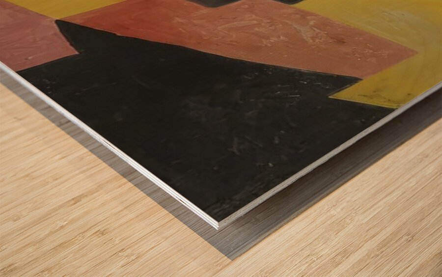 Serge Poliakoff 17 Wood print