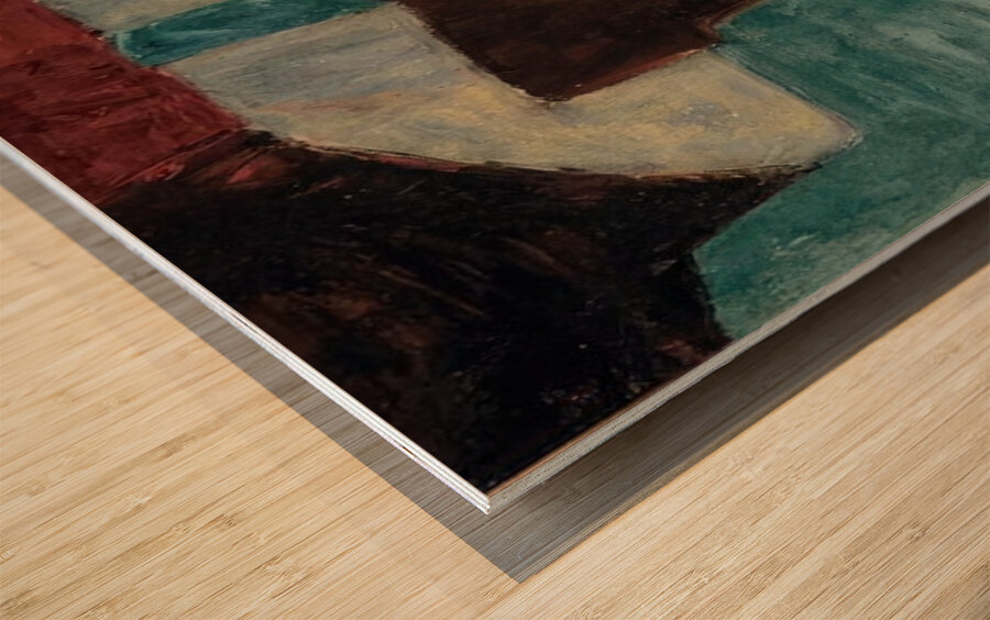 Serge Poliakoff 18 Wood print