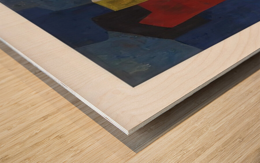 Serge Poliakoff 19 Wood print