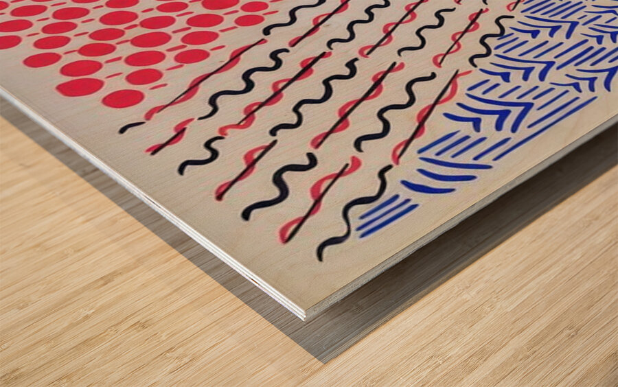 Sonia Delaunay 2 Wood print