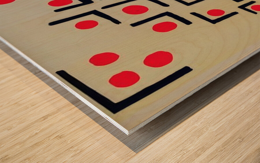 Sonia Delaunay 7 Wood print