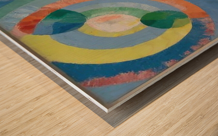 Sonia Delaunay 10 Wood print