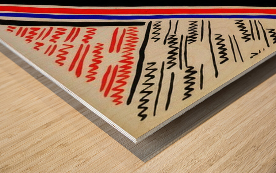 Sonia Delaunay 11 Wood print