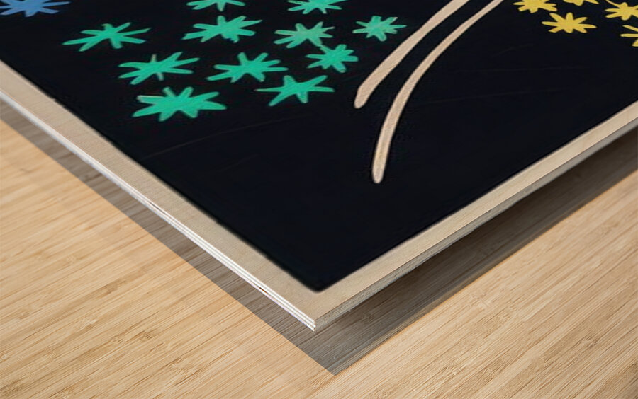 Sonia Delaunay 12 Wood print