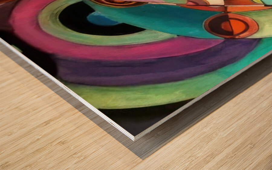 Sonia Delaunay 13 Wood print