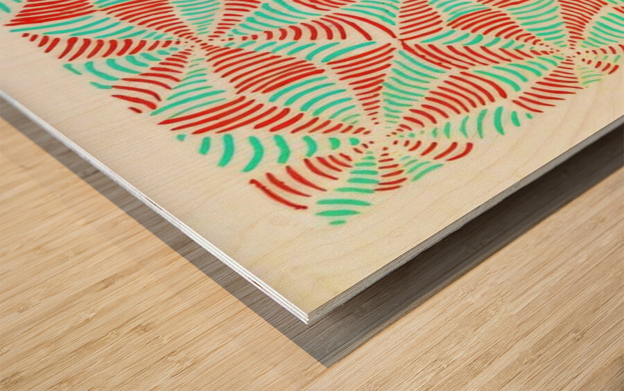 Sonia Delaunay 17 Impression sur bois