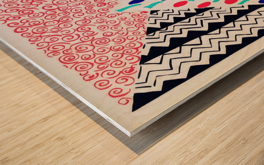 Sonia Delaunay 21 Wood print