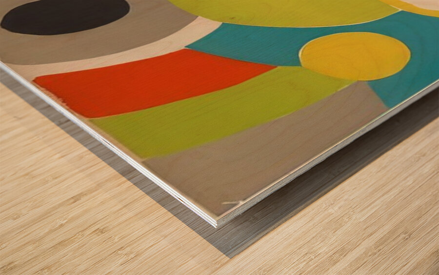 Sonia Delaunay 22 Wood print