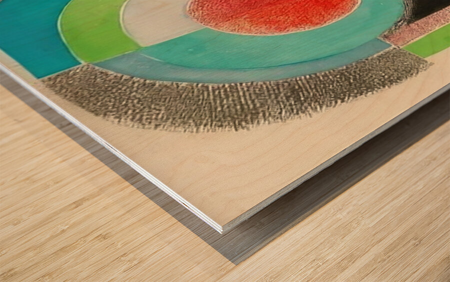 Sonia Delaunay 25 Wood print