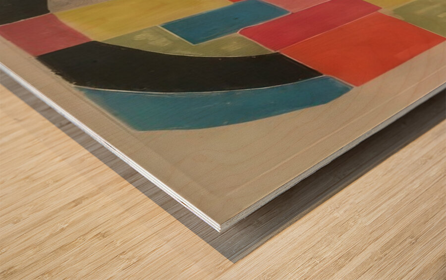 Sonia Delaunay 36 Wood print