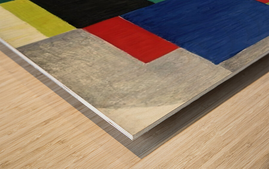 Sonia Delaunay 38 Wood print